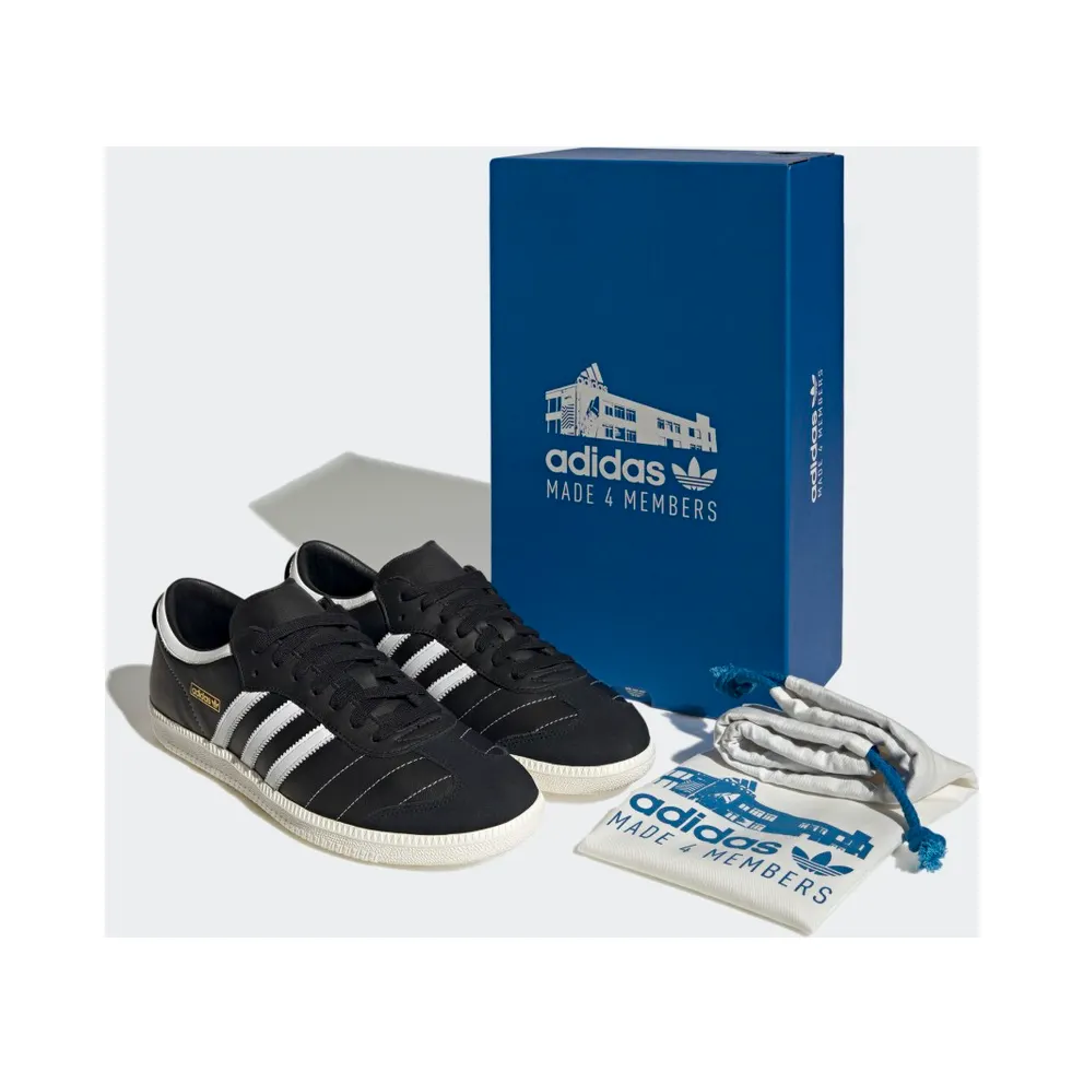 Adidas Samba Core Black / Core White / Gold Metallic (HQ6646)