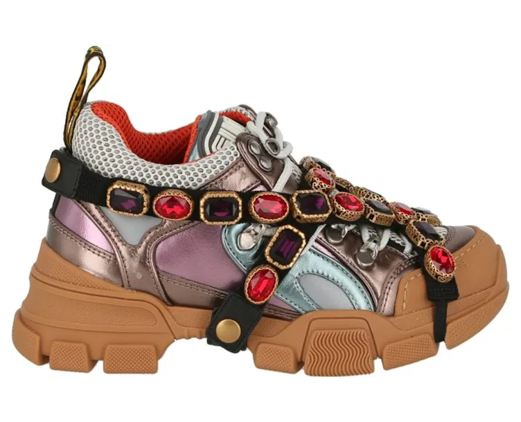 Gucci Flashtrek Crystal Metalic (537133 DOR60 8266)