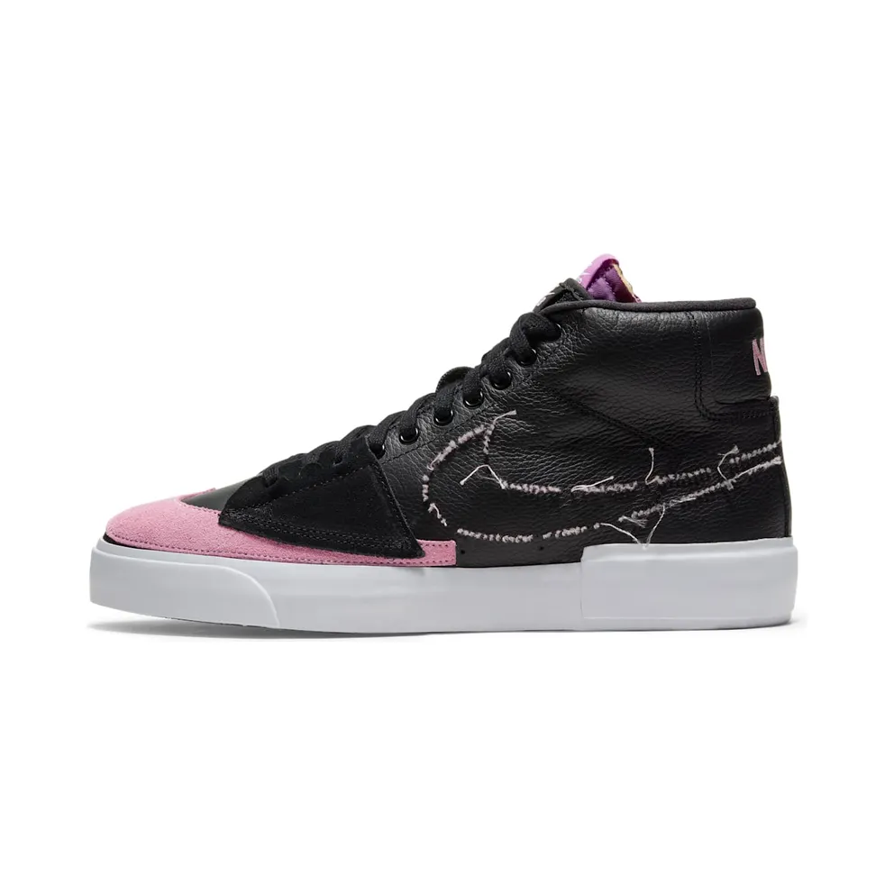 Nike SB Zoom Blazer Mid Edge Skateboardschuh – Schwarz Schwarz (DA2189-002)