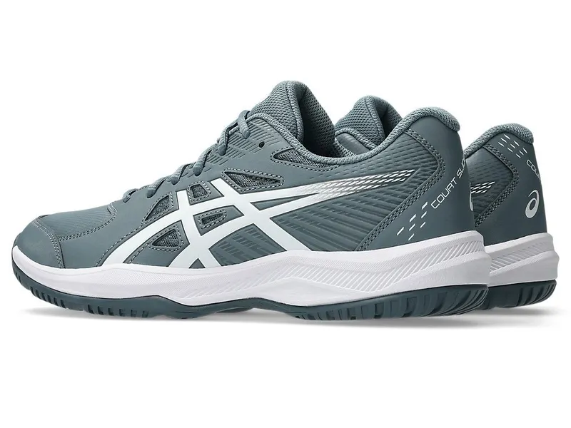 ASICS COURT SLIDE 4 “Ironclad / White” (1041A483-020)