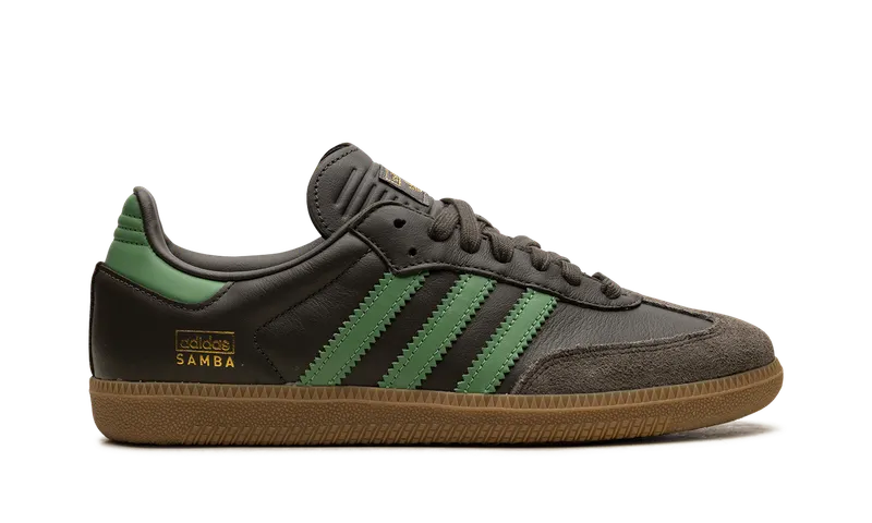 Adidas SAMBA OG “Green and Brown” (IG6175)
