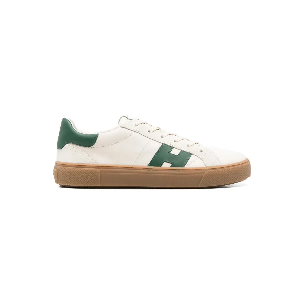 Hogan Crosswind panelled sneakers – Beige (HXM7050GF10VHO)