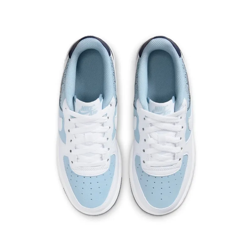 Nike Air Force 1 Low GS “Light Armory Blue Midnight Navy White” (IB7686-400)