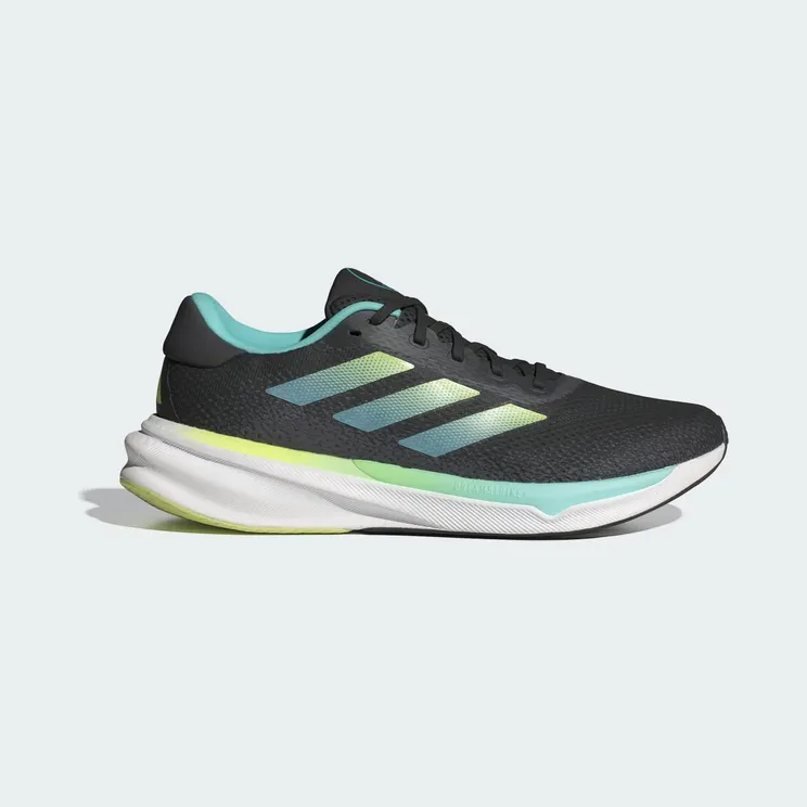adidas Supernova Stride Core Black Pulse Lime Flash Aqua (IH2909)