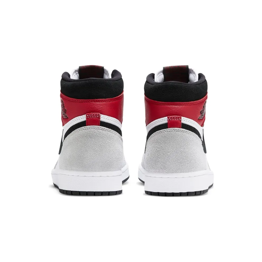 Jordan 1 Retro High Light Smoke Grey White/Black-Light Smoke Grey-Varsity Red (555088-126)