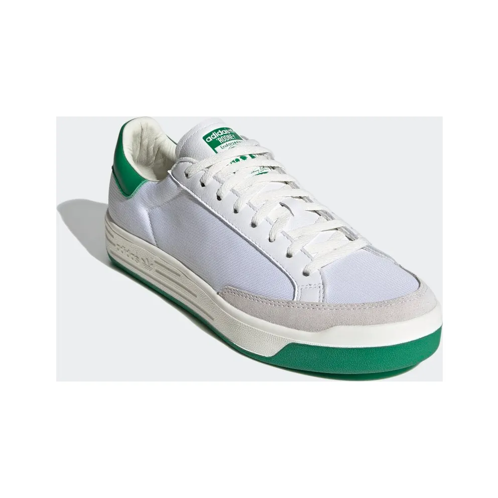 Adidas Rod Laver Cloud White / Green / Navy Blue (FY1791)
