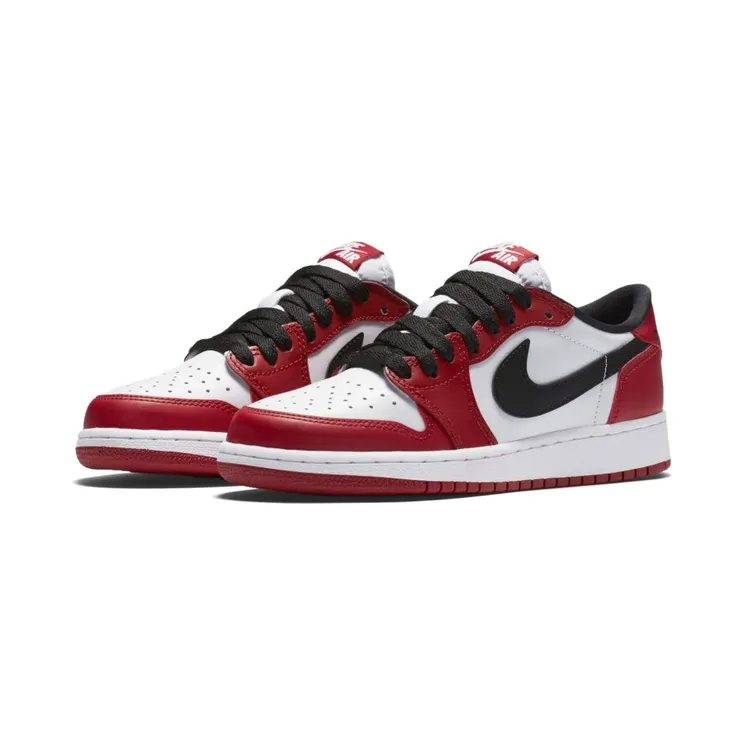 Air Jordan 1 Retro Low OG’Chicago’ BG Varsity Red/Black-White (709999-600)