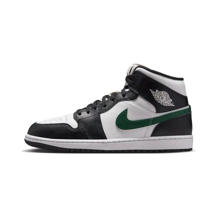 Nike Air Jordan 1 Mid “Black / Gorge Green / Summit White” (DQ8426-004)