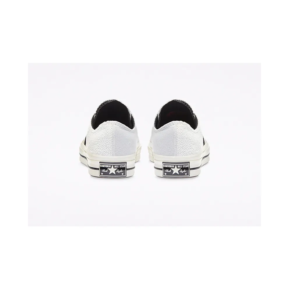 Converse Reverse Terry Star Player Low Top White/lunar Rock/black (168754C)