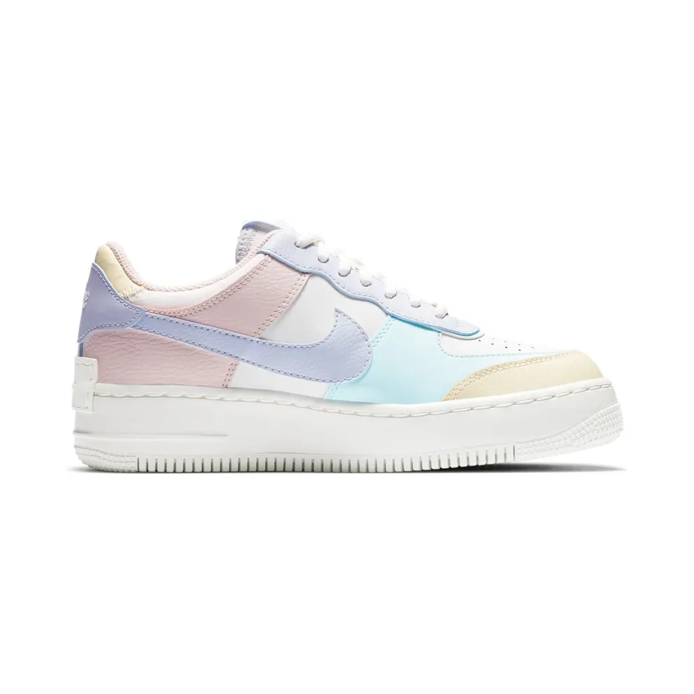 Nike WMNS Air Force 1 Shadow White Glacier Blue Ghost (2020) (CI0919-106)
