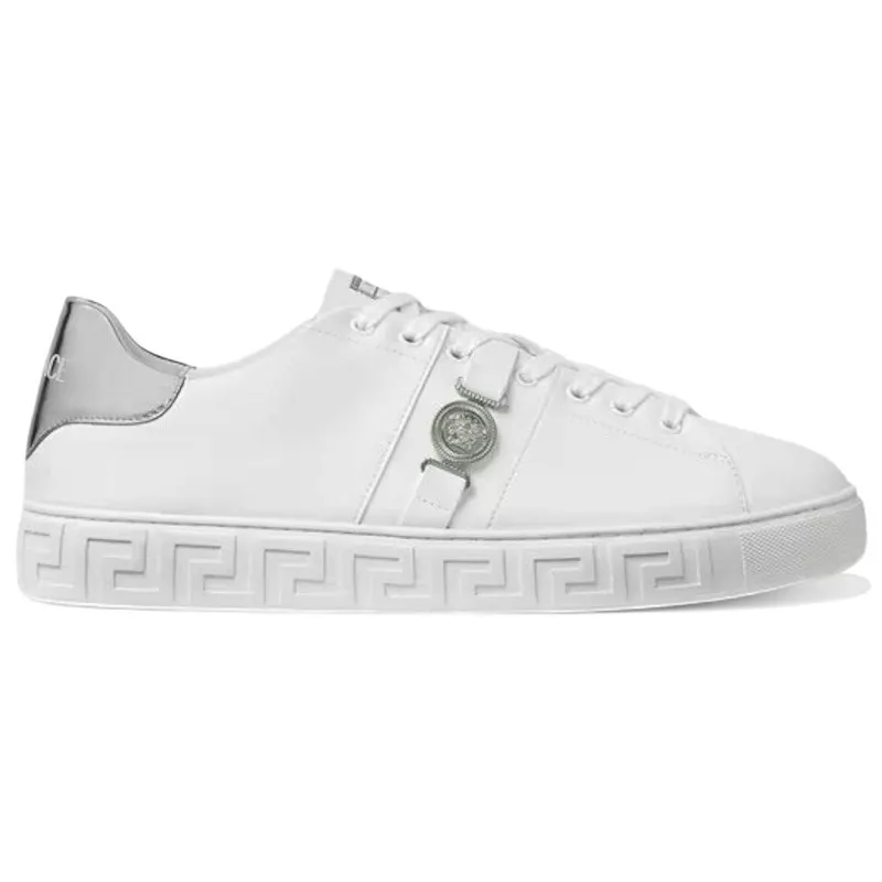 Versace Greca sneaker in pelle (1014460-1A14957_2W270)