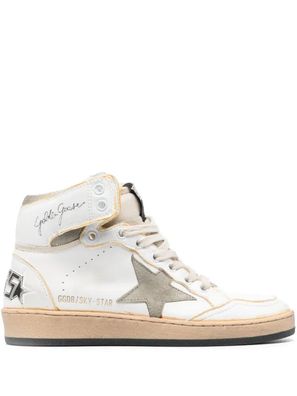 Golden Goose Sky-Star High-Top- – White (GWF00230F004089)