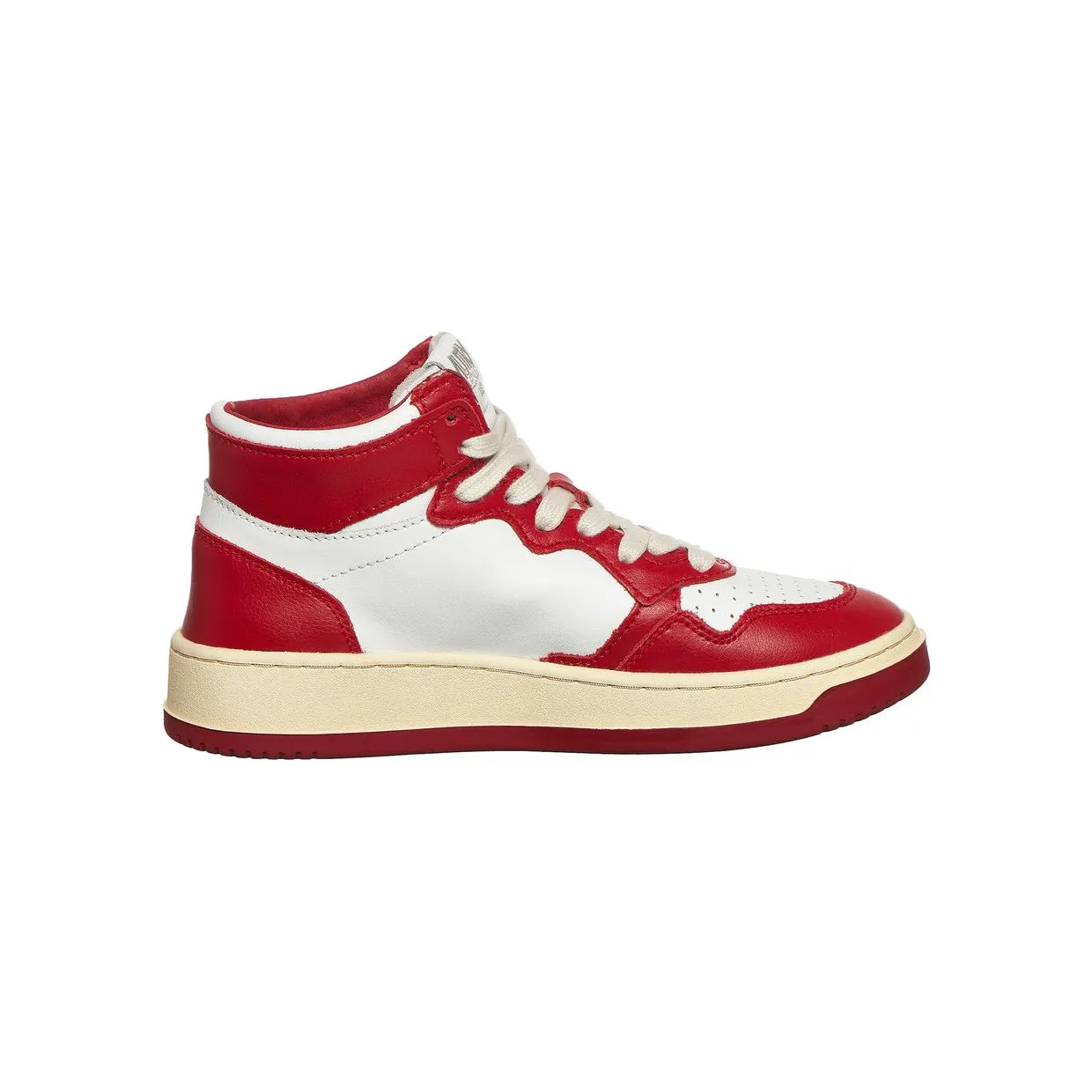 Autry 01 Mid Leather / Leather White / Red (AUMWWB02) (3)