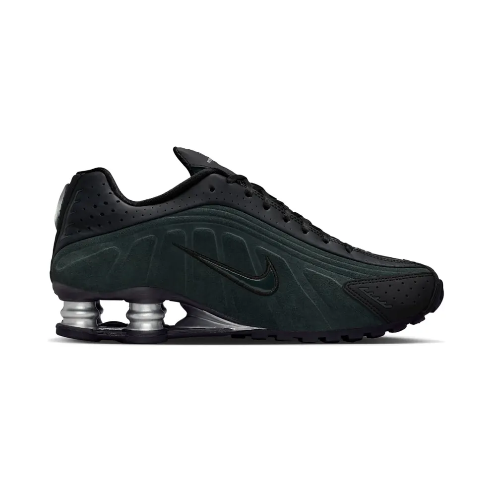 Nike Shox R4 Black Silver Seaweed (HQ7739-002)