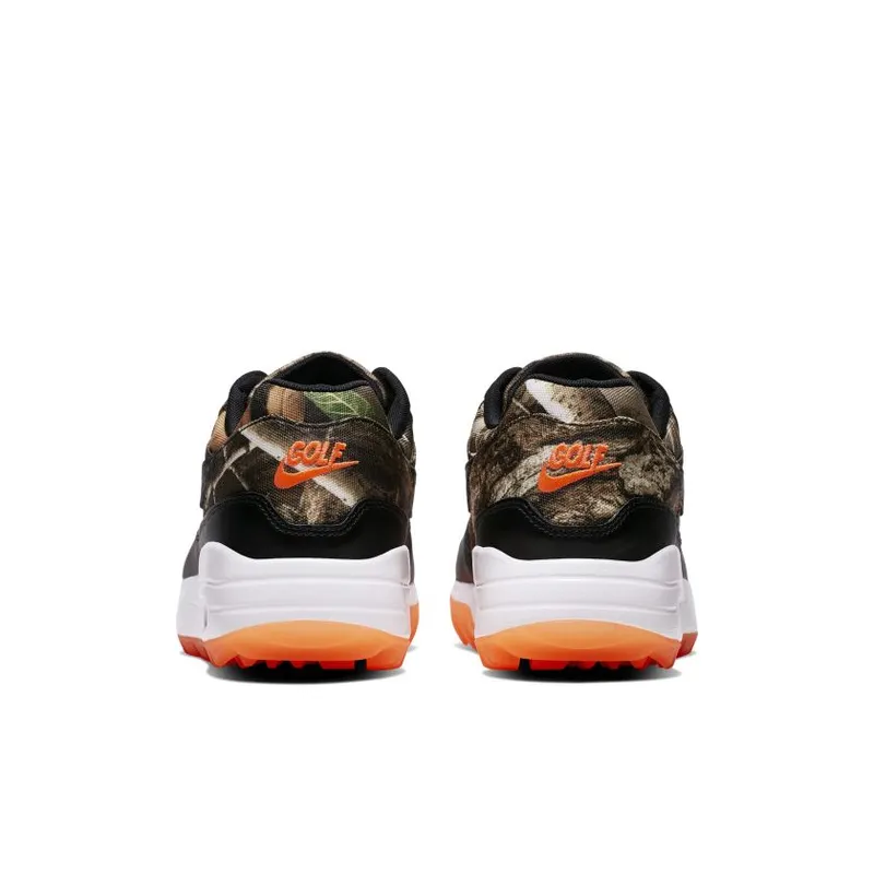 Nike Air Max 1 Golf Realtree Camo Baroque Brown/Total Orange-Summit White-Black (BQ4804-210)