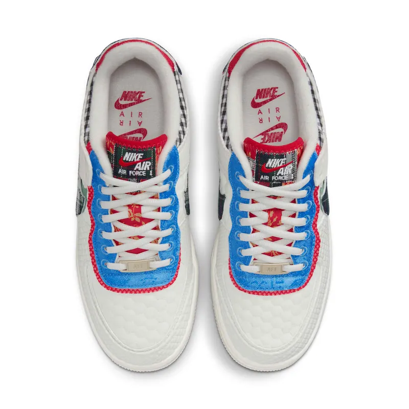 Nike Air Force 1 Low Shadow Sail Classic Green University Blue (DZ5193-100)