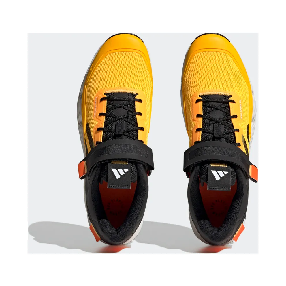 Adidas 5.10 TRAILCROSS CLIP-IN MOUNTAIN BIKING SHOES Solar Gold / Core Black / Impact Orange (HP9928)