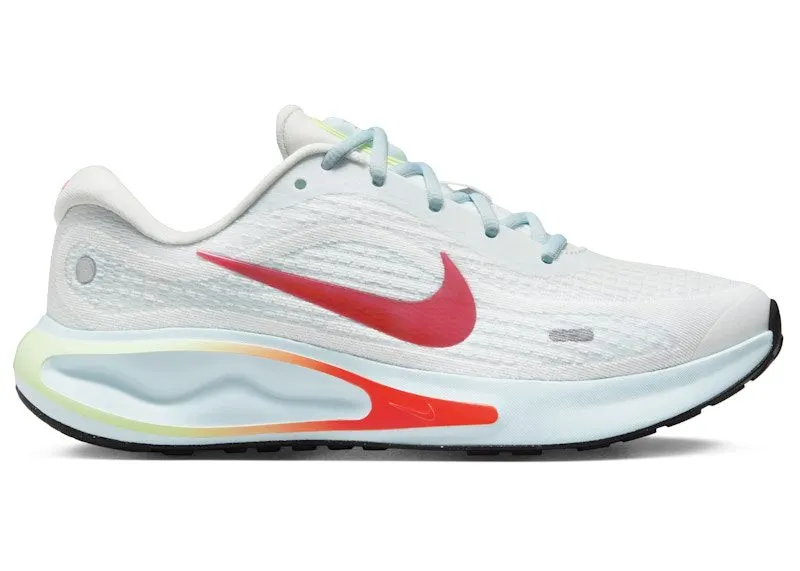 Nike Journey Run Summit White Glacier Blue Barely Volt Bright Crimson (FJ7765-101)