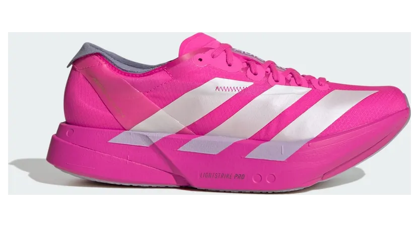 Adidas Adizero Adios Pro 4 Shock Pink / Zero Metalic / Aurora Plum (JR1242)