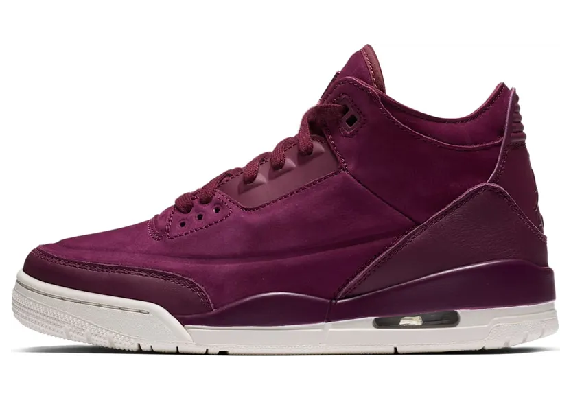 Jordan 3 Retro Bordeaux (W) “Bordeaux / Phantom” (AH7859-600)