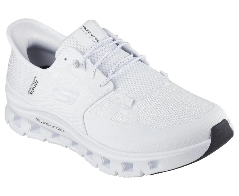 skechers-glide-step 232930_WHT