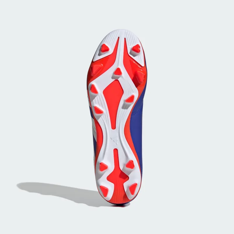 adidas Predator Club Flexible Ground Lucid Blue Cloud White Solar Red (IF6344)