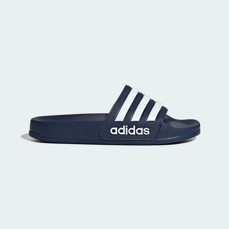 Adidas ADILETTE SHOWER Slides Dark Blue / Cloud White / Dark Blue (IF5978)
