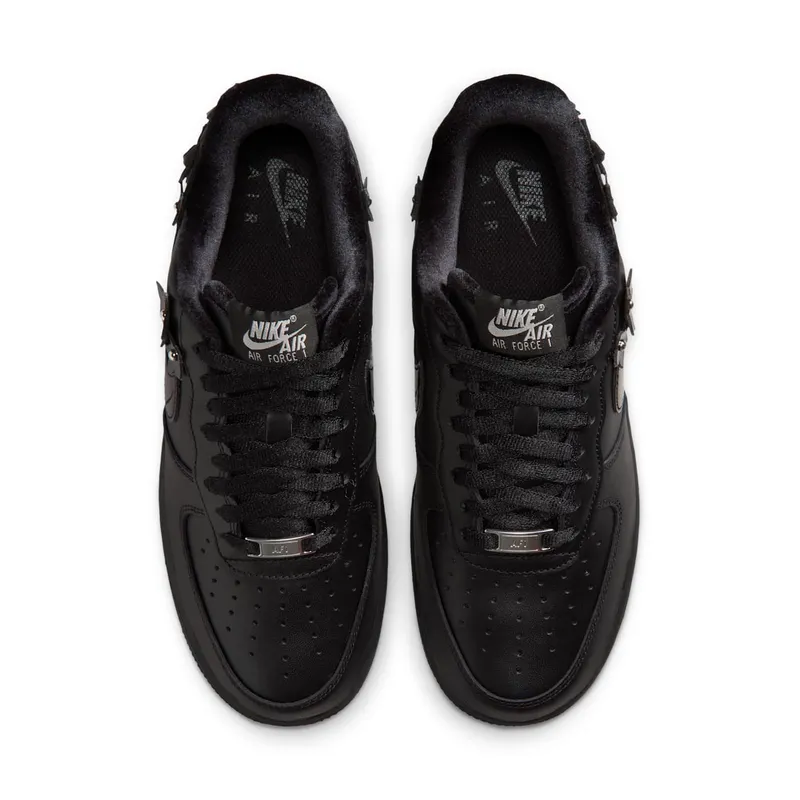 Nike Air Force 1 Low ’07 Womens “Florette Black / Off-Noir” (IR8637-001)