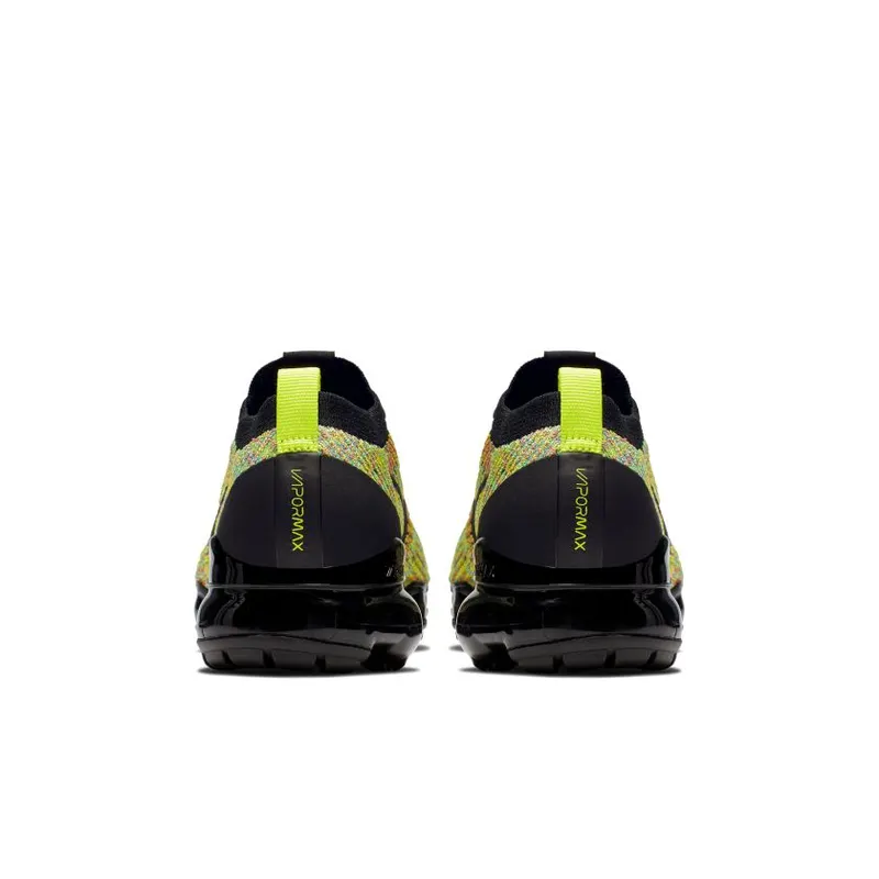 Nike Air VaporMax Flyknit 3 Multi-Color (W) Black/Black-Volt-Blue Lagoon-Racer Pink-Electro Green (AJ6910-004)