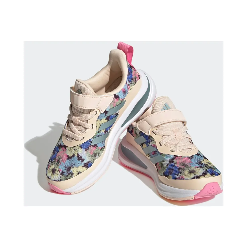 Adidas FortaRun Sport Running Lace and Top Strap Bliss Orange / Magic Grey Met / Bliss Pink (GV9475)