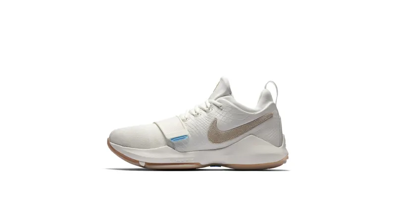 Nike PG 1 Ivory Ivory/Oatmeal-Gum Light Brown-Vivid Sky (878627-110)
