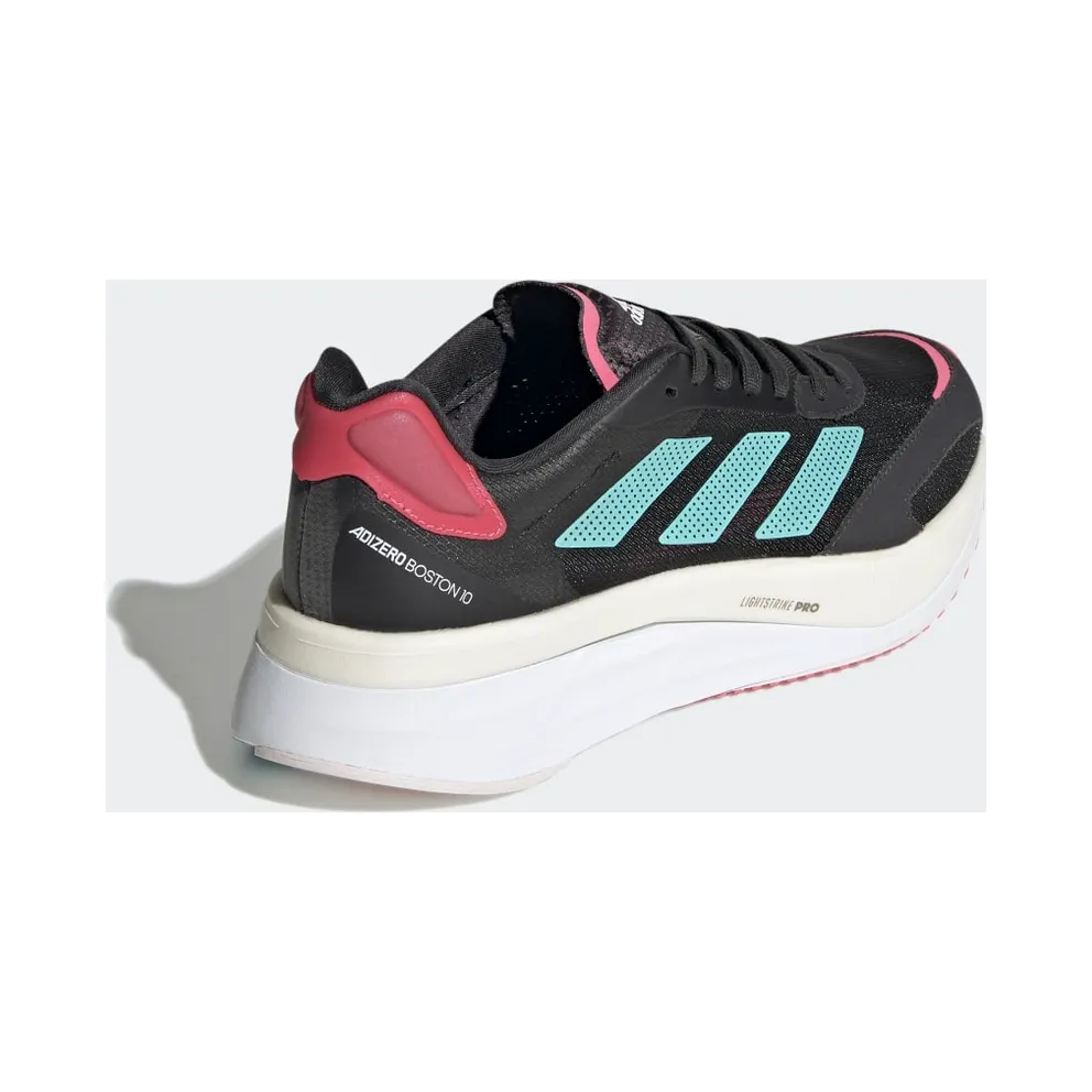 adidas Adizero Boston 10 Carbon / Mint Ton / Rose Tone (H67516)