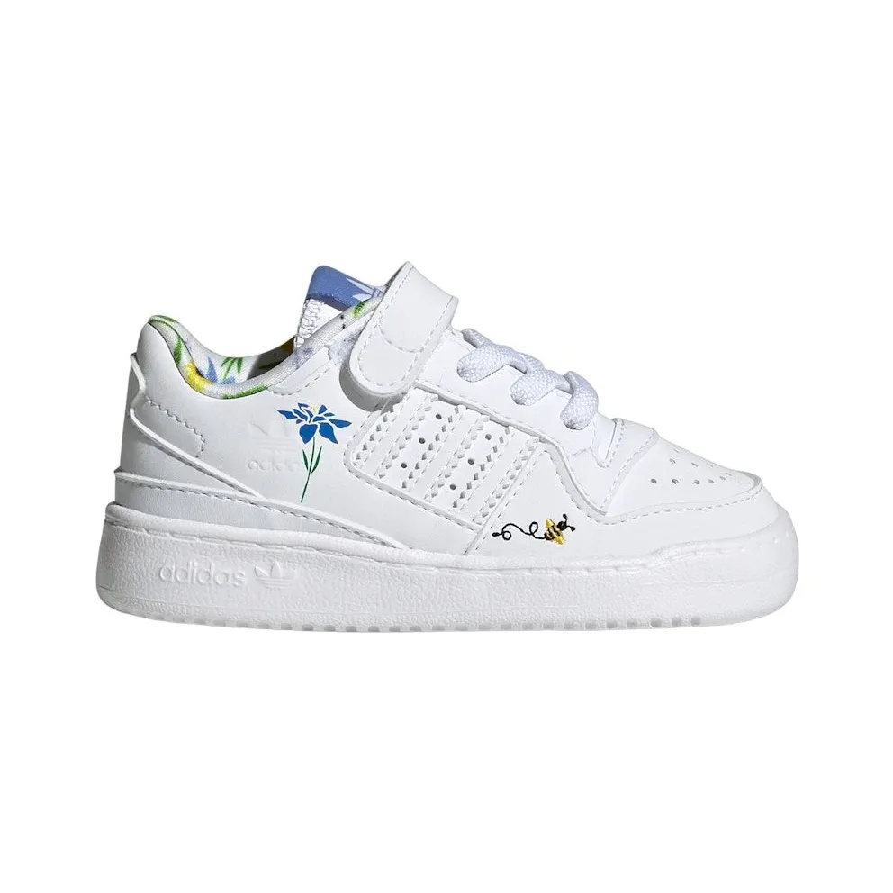 adidas Forum Low Cloud White Blue Fusion Green (HP6247)