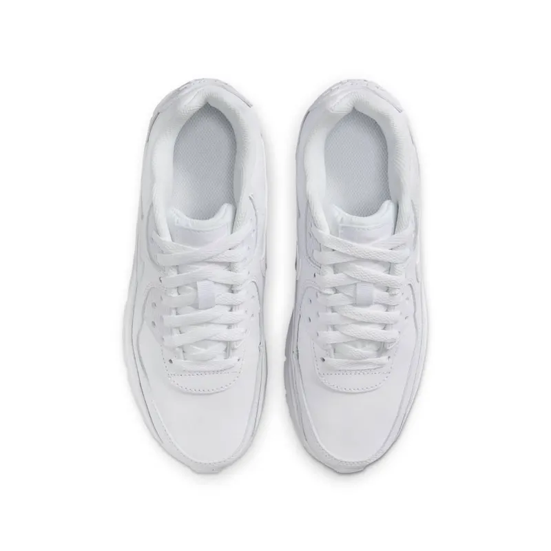 Nike Air Max 90 LTR White Metallic Silver (CD6864-133)