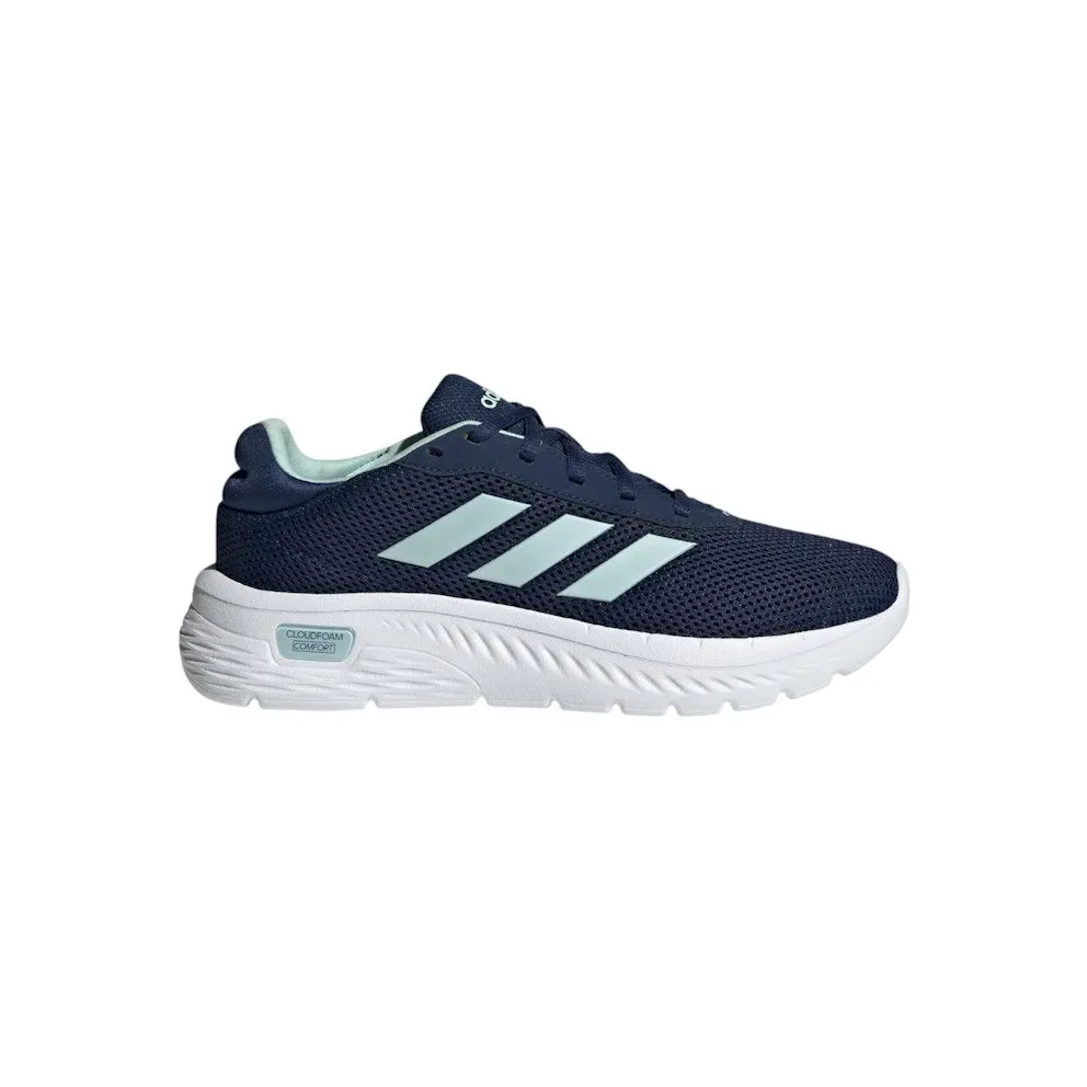 adidas Cloudfoam Comfy Dark Blue Halo Mint Cloud White (IH6127)