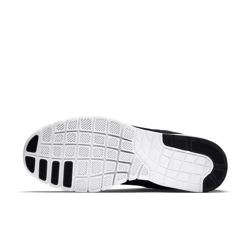 Nike SB Stefan Janoski Max Mid Black White Black/Black-Metallic Silver-White (807507-001)
