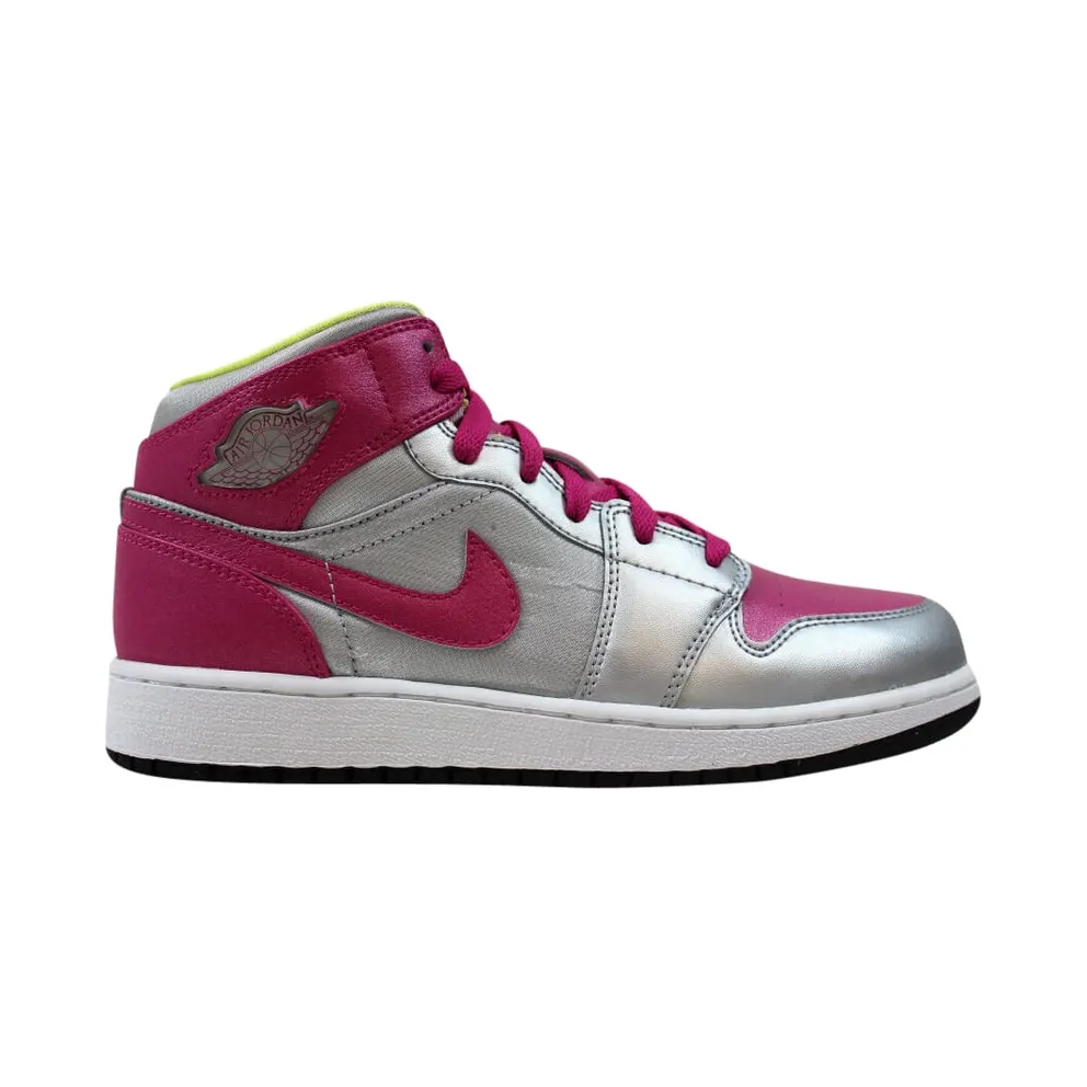 Jordan 1 Mid Metallic Silver (GS)