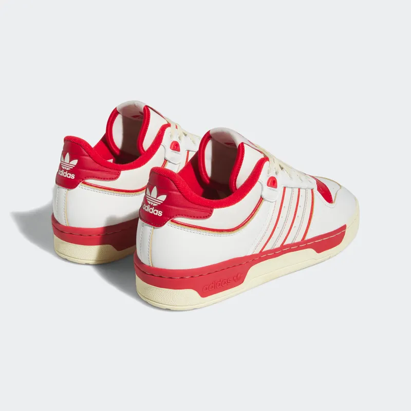 Adidas Rivalry Low 86 Core White / Off White / Team Power Red (GZ2557)