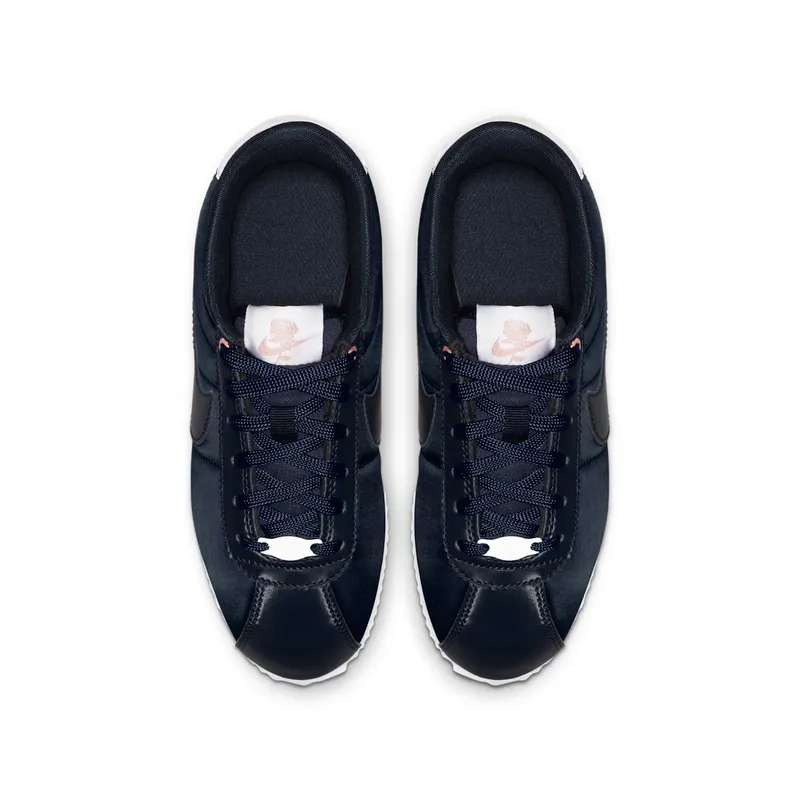Nike Cortez Basic Valentines Day 2019 Obsidian (GS) Obsidian/Obsidian-White-Bleached Coral (AV3519-400)
