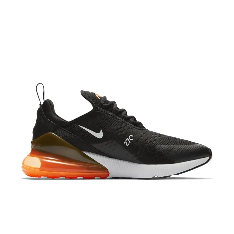 Nike Air Max 270 Black White Total Orange Black/White-Total Orange (AH8050-014)