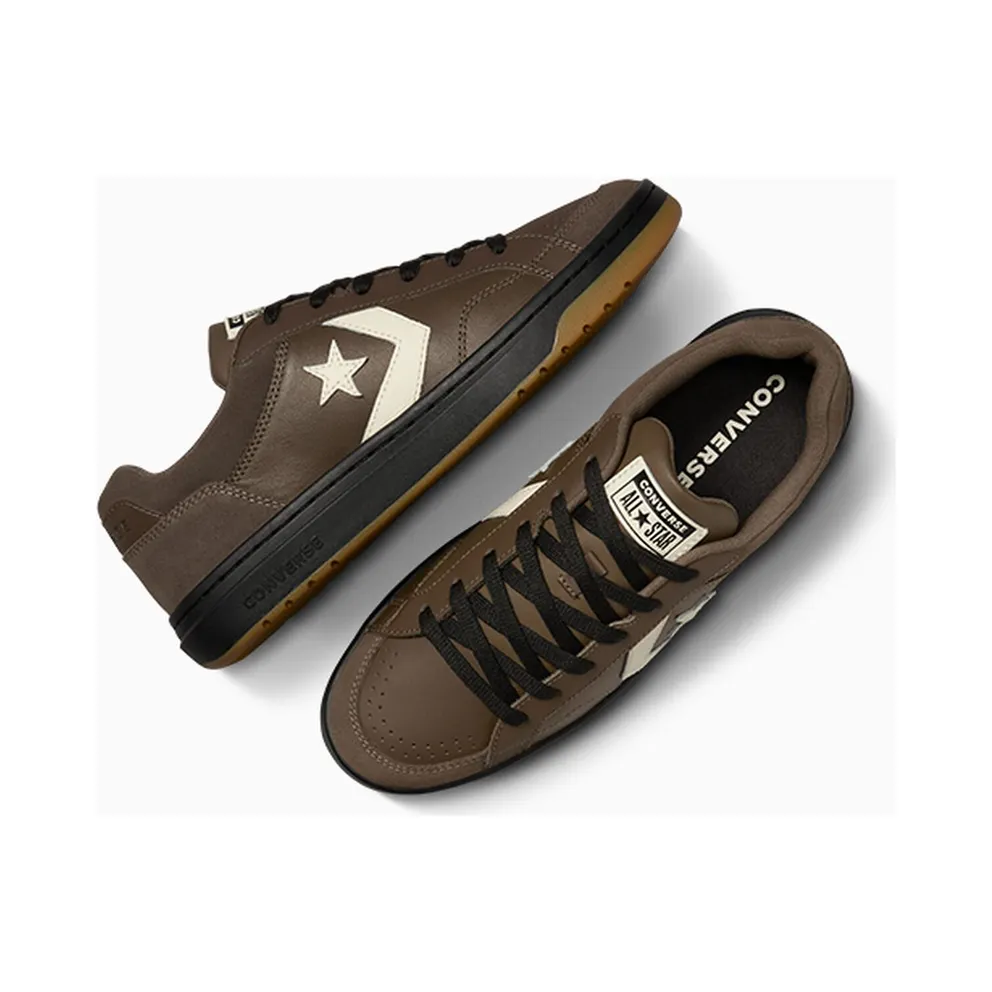 Converse Pro Blaze Classic Leather & Suede Engine Smoke/Black/Egret (A11646C)