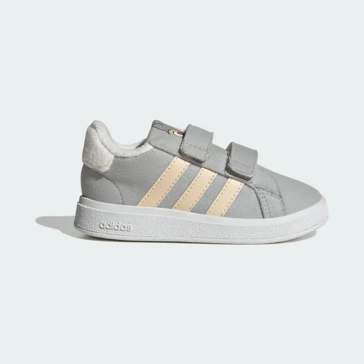 adidas Grand Court x Disney Bambi Thumper Grey Two / Sand Strata / Cloud White (IG0451)