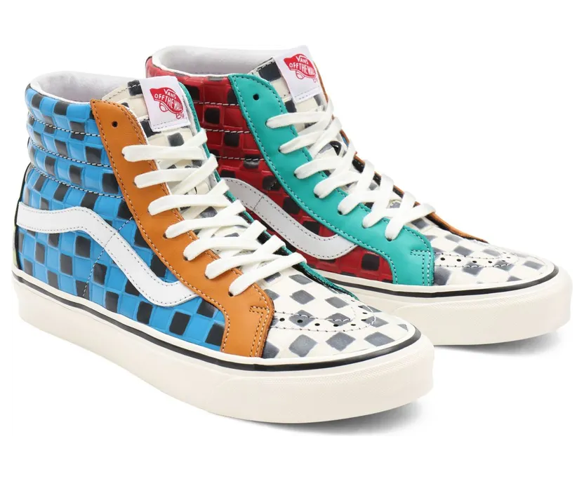 VANS Anaheim Factory Sk8-hi 38 Dx Schoenen Multicolour (VN0A38GF9ID)