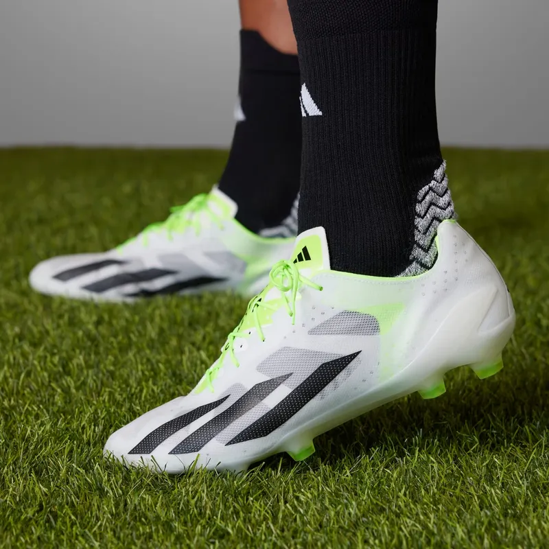 adidas X Crazyfast+ FG Cloud White Lucid Lemon (GY7377)