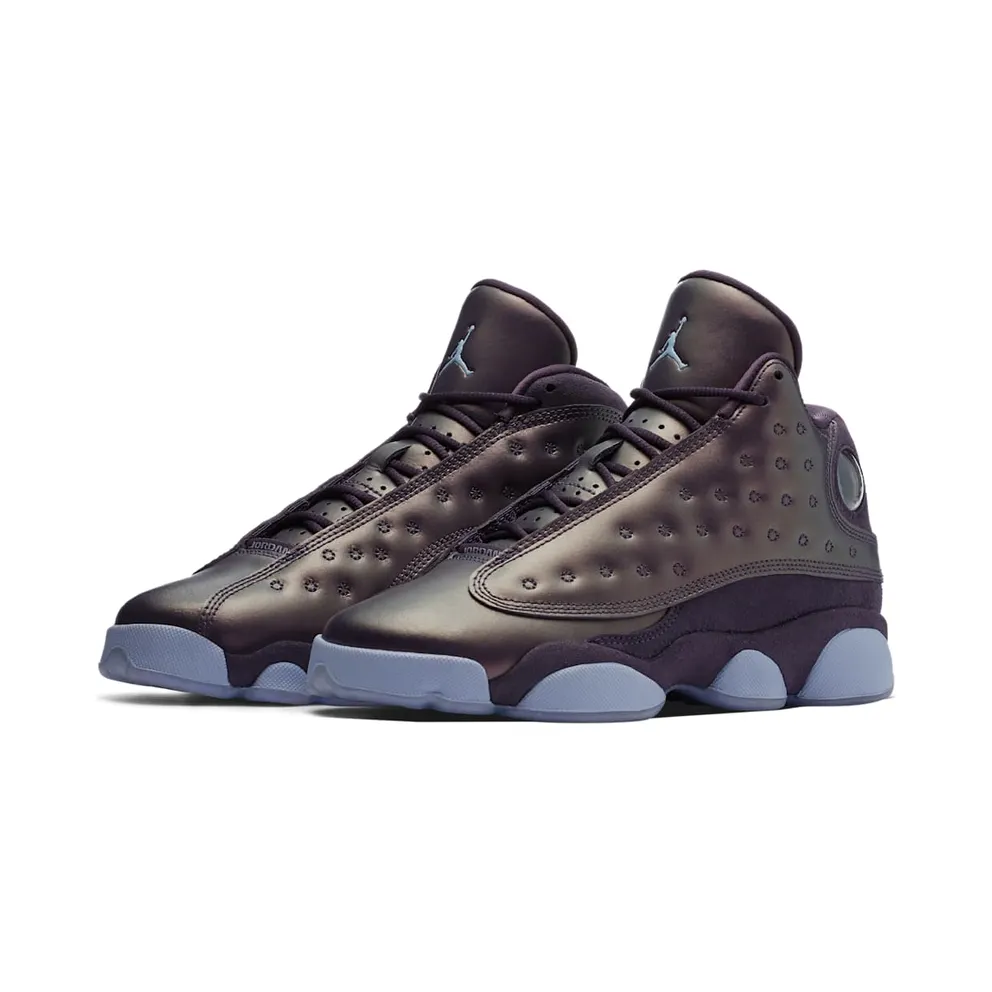 Jordan 13 Retro Dark Raisin (GS) Dark Raisin/Hydrogen Blue-Hydrogen Blue (AA1236-520)