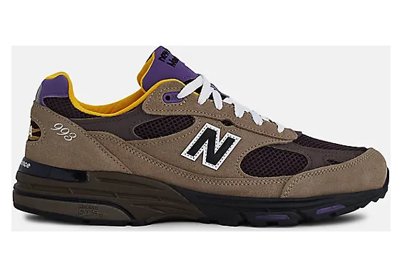 New Balance 993 “Made in USA – Mushroom / Midnight Violet” (U993MU)
