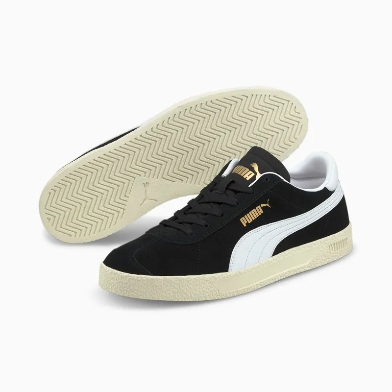 PUMA Cl Black/White/Gold (381111-02)