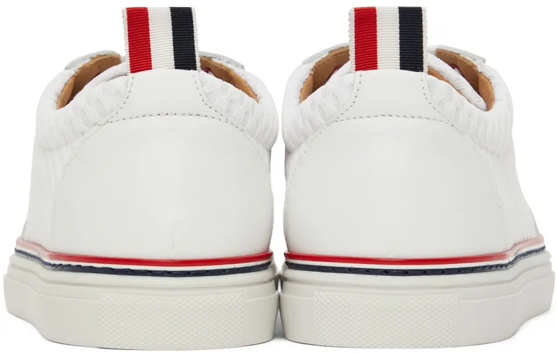 Thom Browne White Leather & Mesh (FFD115A-03193)
