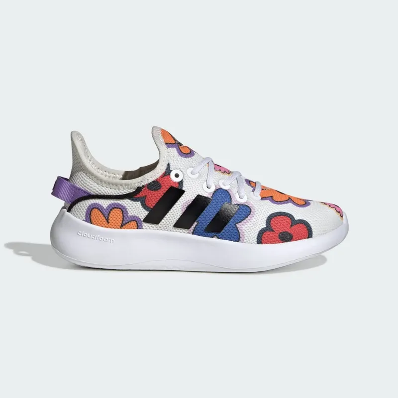 Adidas Cloudfoam Pure Shoes Kids Off White / Core Black / Gum (IE4964)