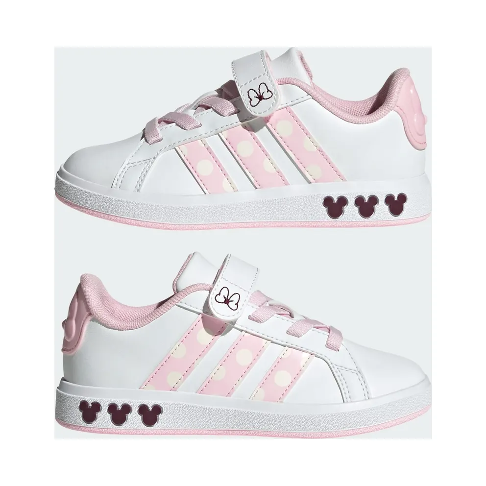 Adidas adidas Disney Minnie Mouse Grand Court Kids Cloud White / Clear Pink / Chalk White (JR8134)